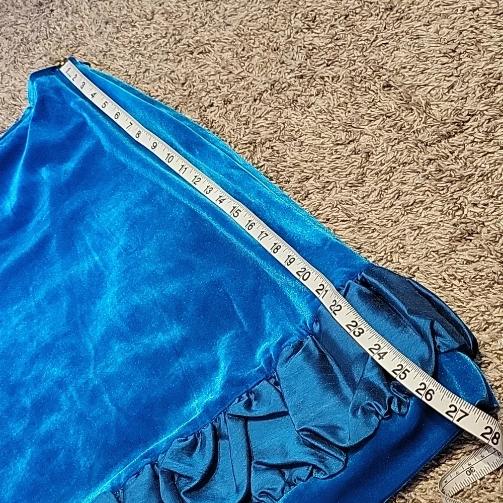 Grace Elements Skirt Simply Perfect Tuscan Teal Jewel Tone Y2K Midi Fall 14 New